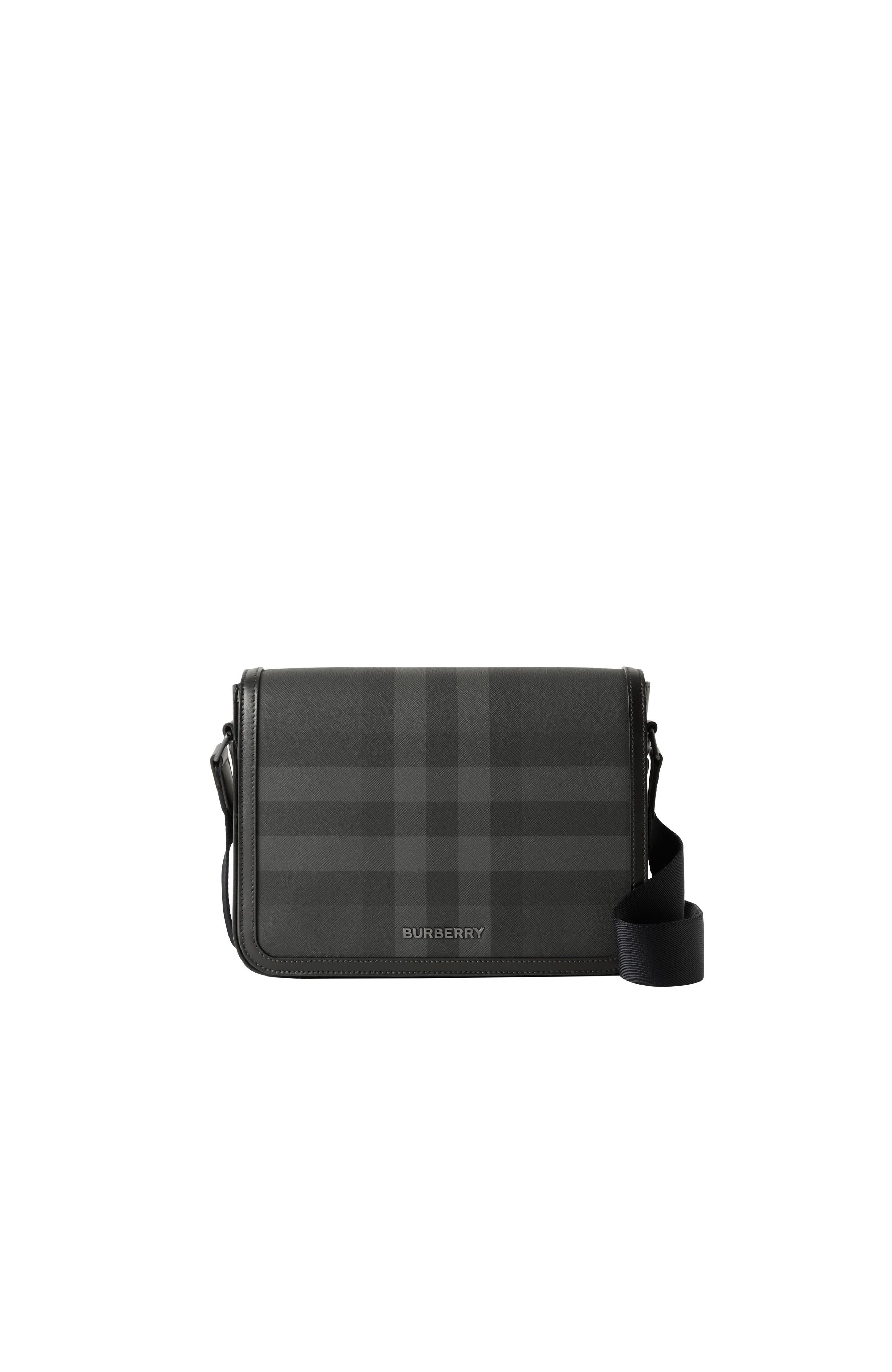 Burberry Small Alfred Bag, Main, color, Charcoal
