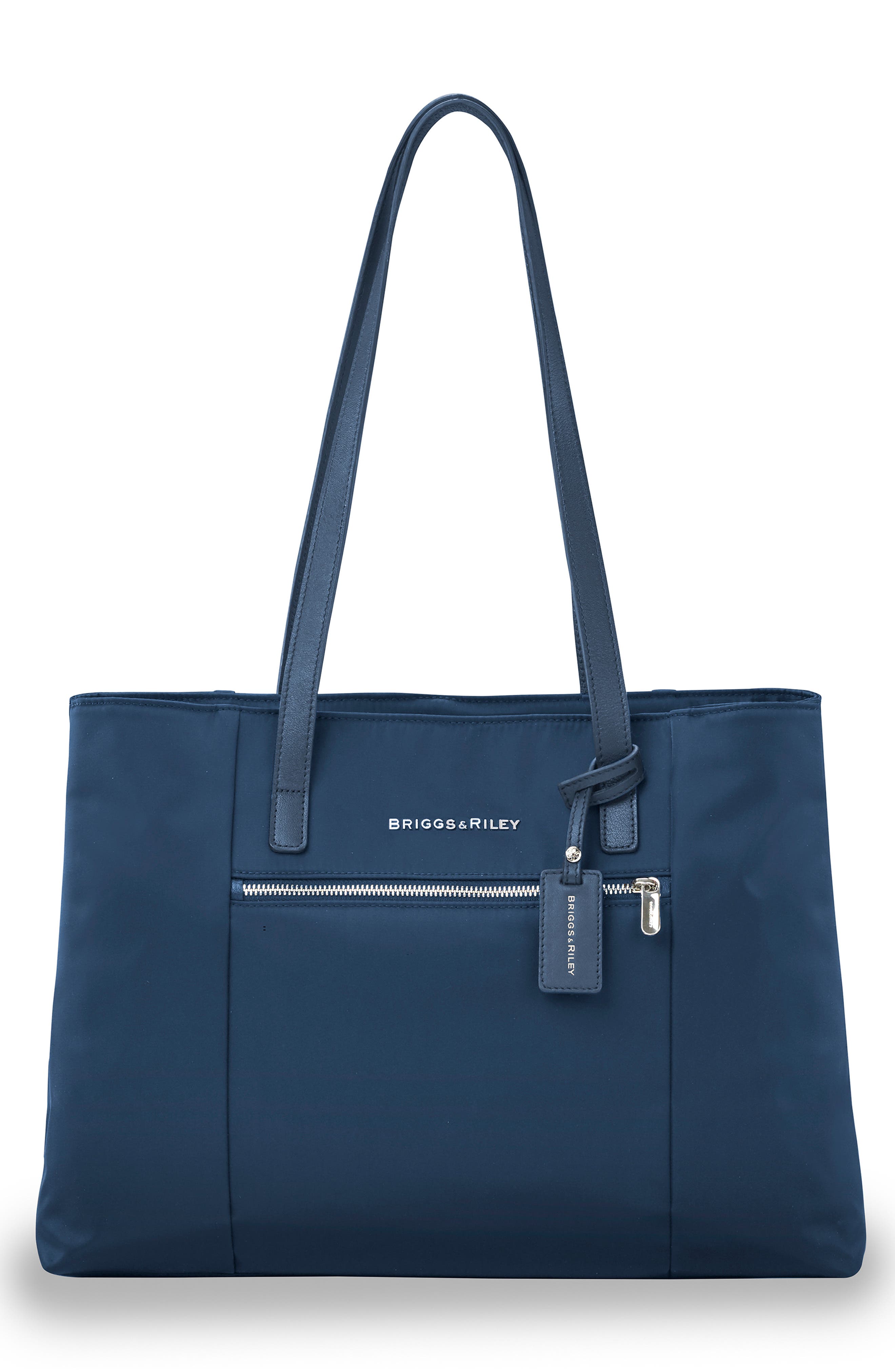 Rhapsody Essential Water Resistant Nylon Tote, Main, color, BLUE