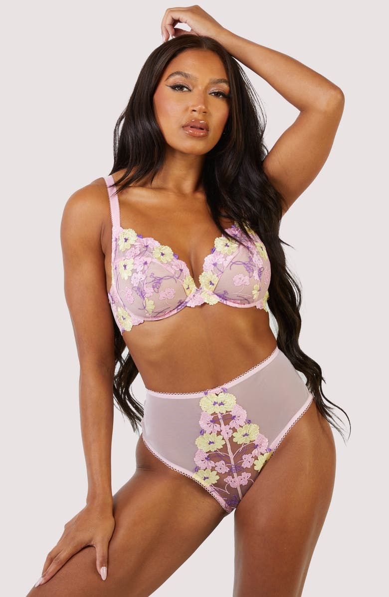 Playful Promises Luna Pastel High Waist Briefs, Alternate, color,