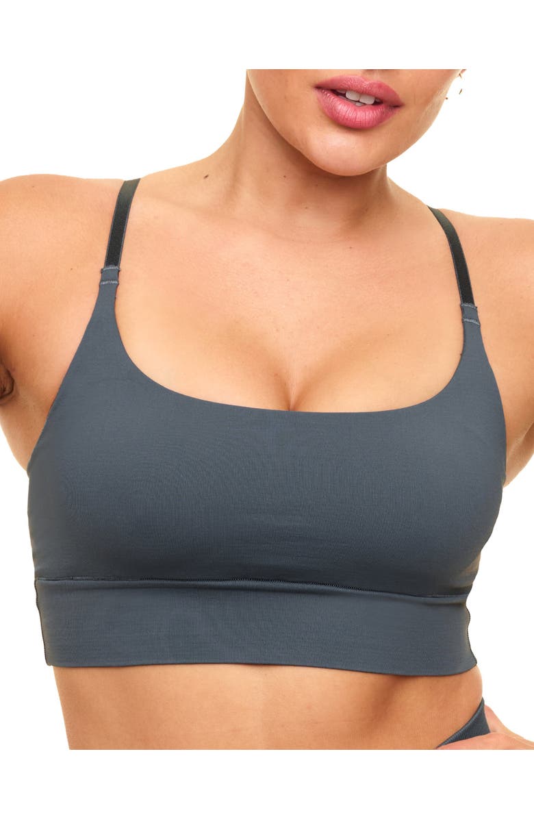 Coolibrium The Contour Bralette Bra, Main, color, Dark Grey