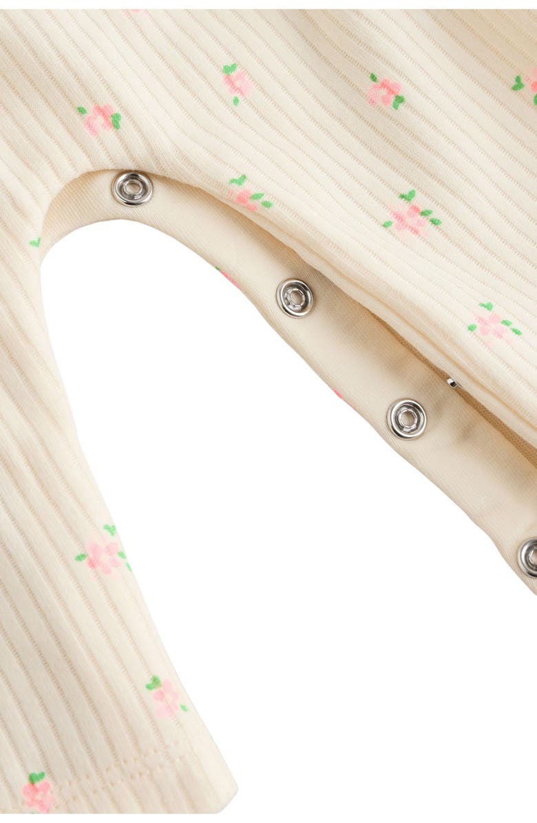 NEXT Floral Loose Romper, Alternate, color, Ivory Multi