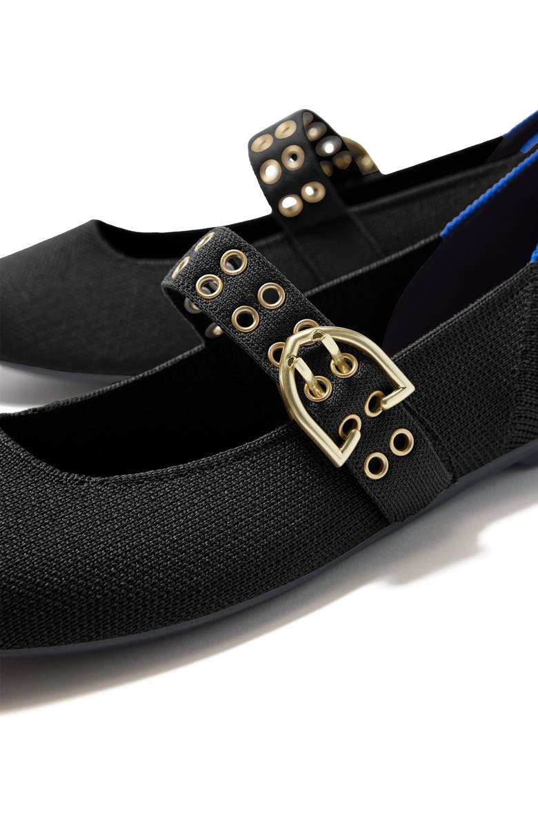 Rothy's The Ballet Mary Jane, Alternate, color, Black