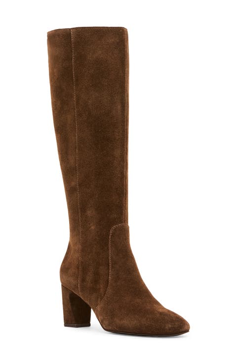 Mindy Knee High Leather Boot