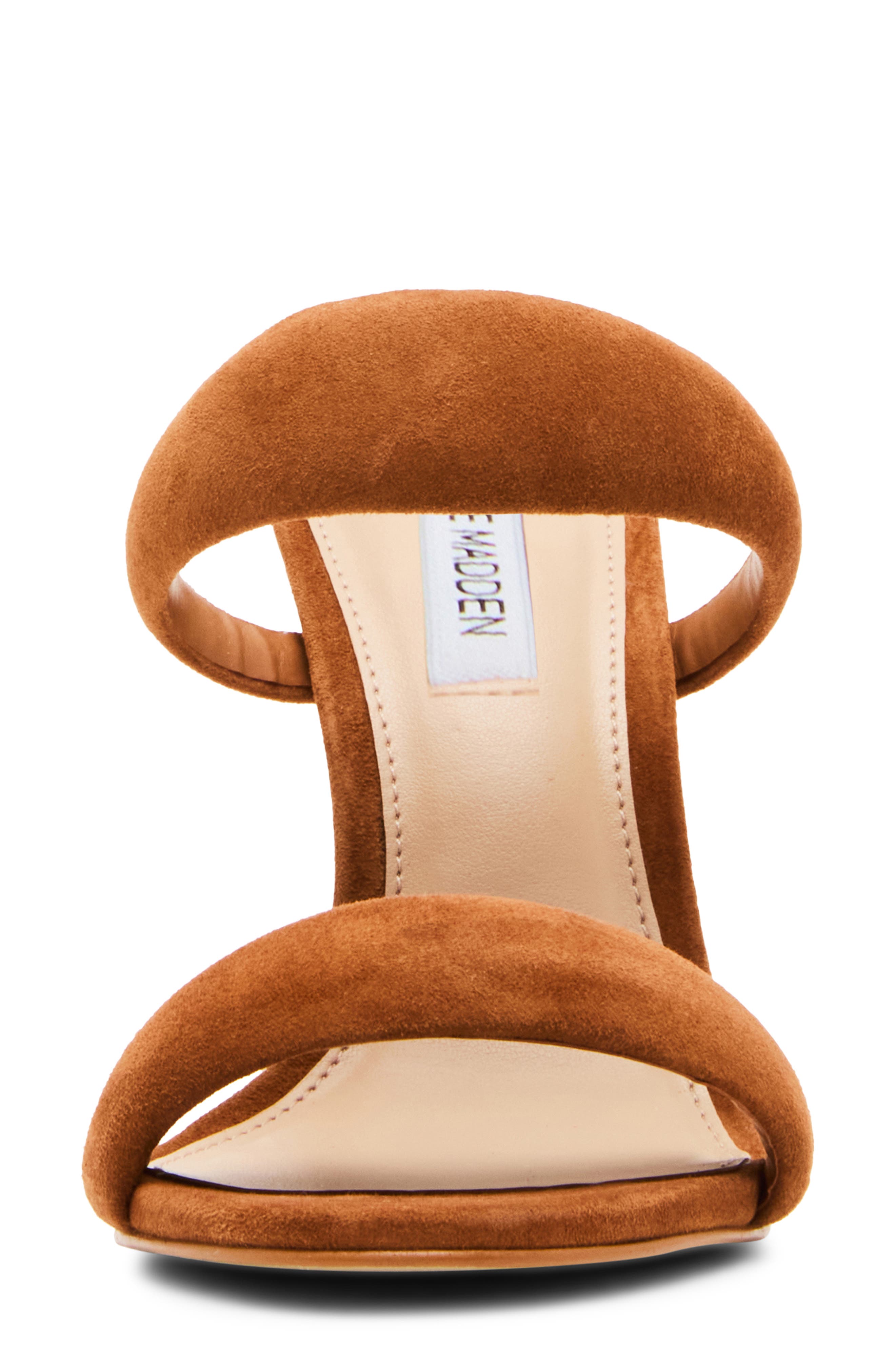 Steve Madden Saturn Slide Sandal, Alternate, color, Chestnut Suede