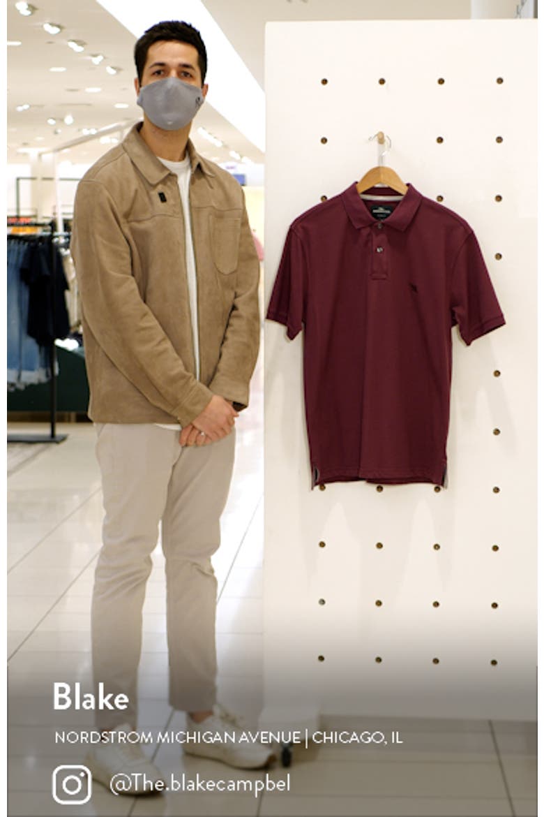 The Gunn Original Fit Piqué Polo video