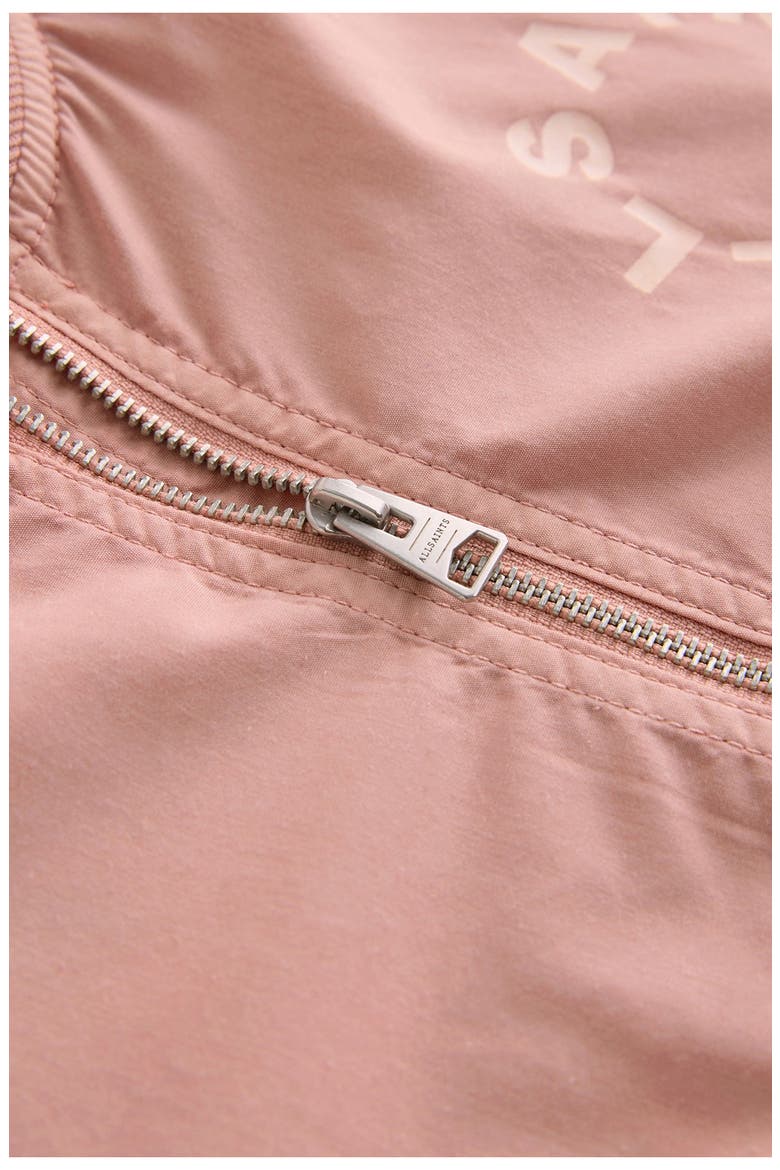 Kids' Tierra Logo Bomber Jacket, Alternate, color, PINK