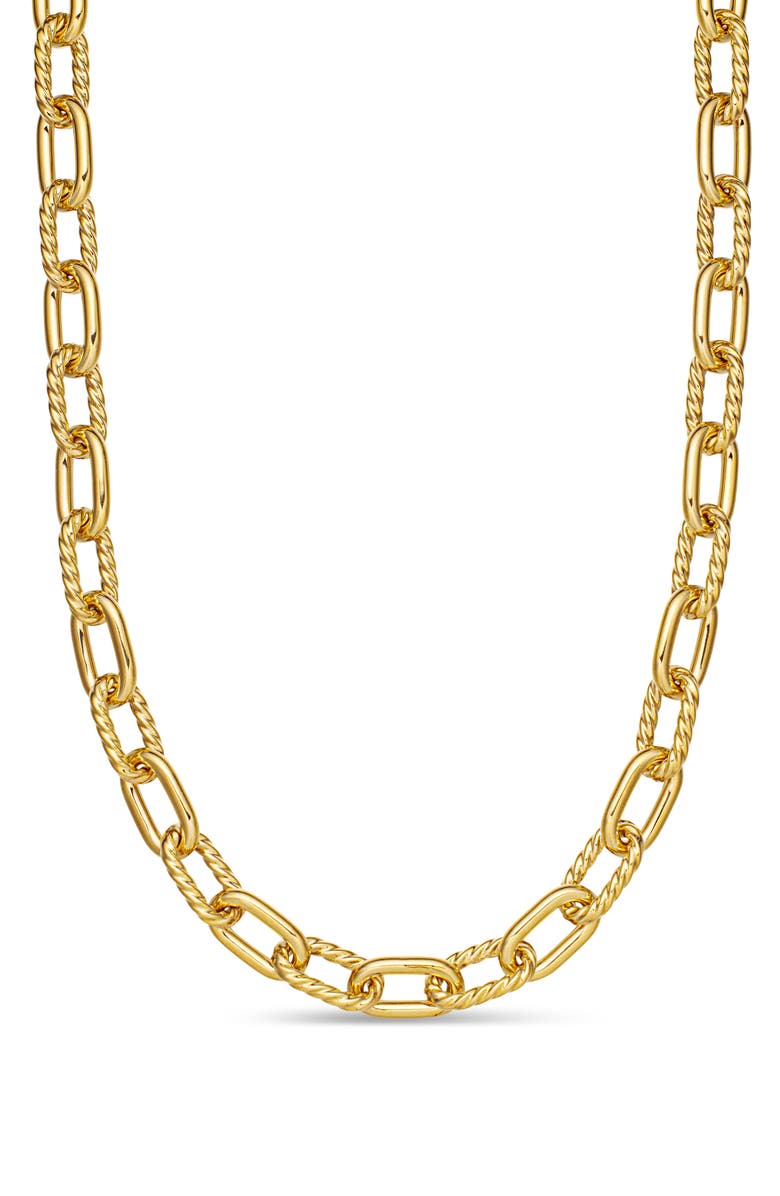 David Yurman DY Madison<sup>®</sup> Chain Necklace in 18K Yellow Gold, 8.5mm, Main, color, Gold