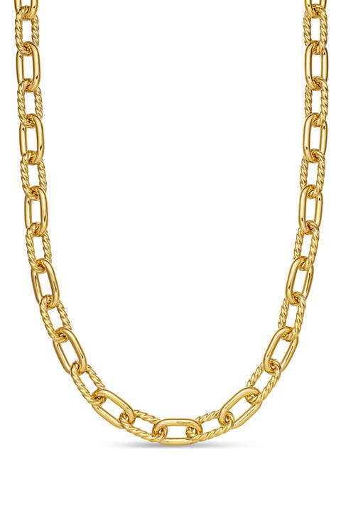 DY Madison® Chain Necklace in 18K Yellow Gold, 8.5mm
