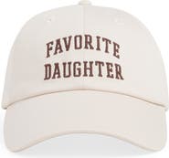 Favorite Daughter All Caps Logo Baseball Cap