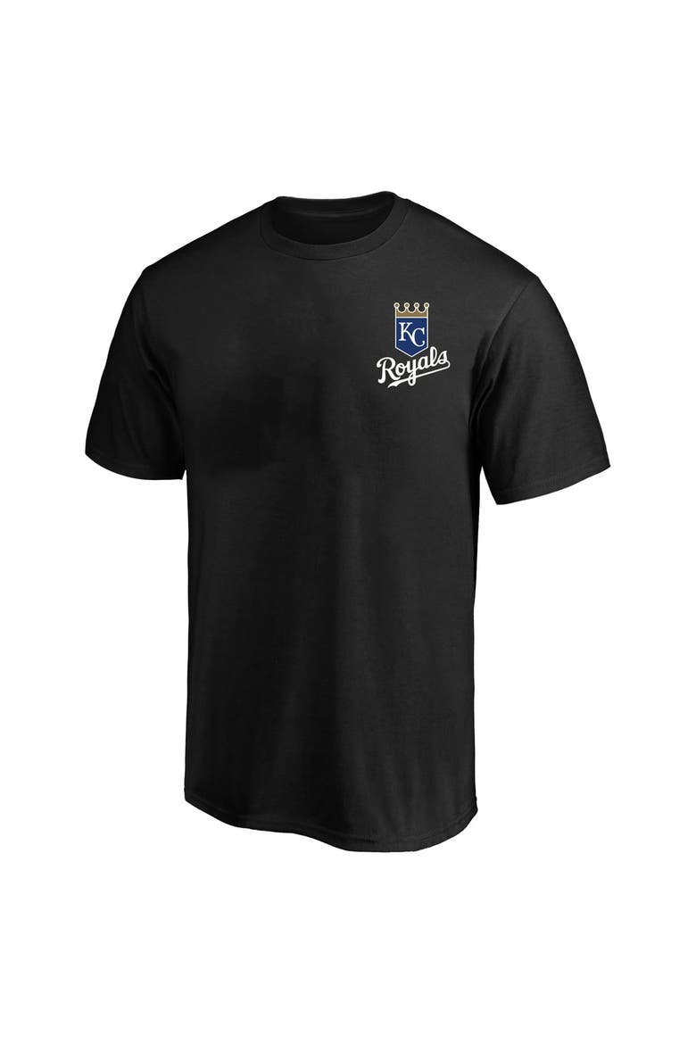 Men's Profile  Black Kansas City Royals Big & Tall Two-Sided Graphic T-Shirt, Alternate, color, Black