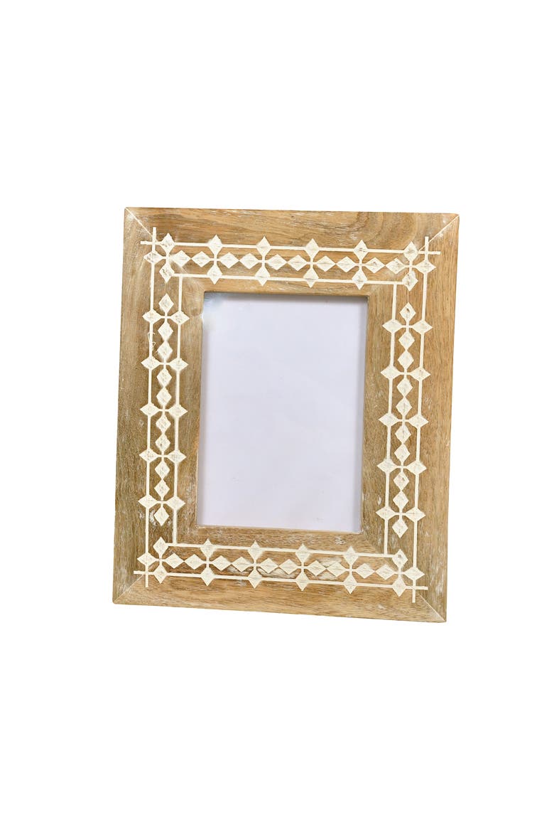 Photo Frame 5x7 Decorative Photo Frame, Rustic, Main, color, Brown