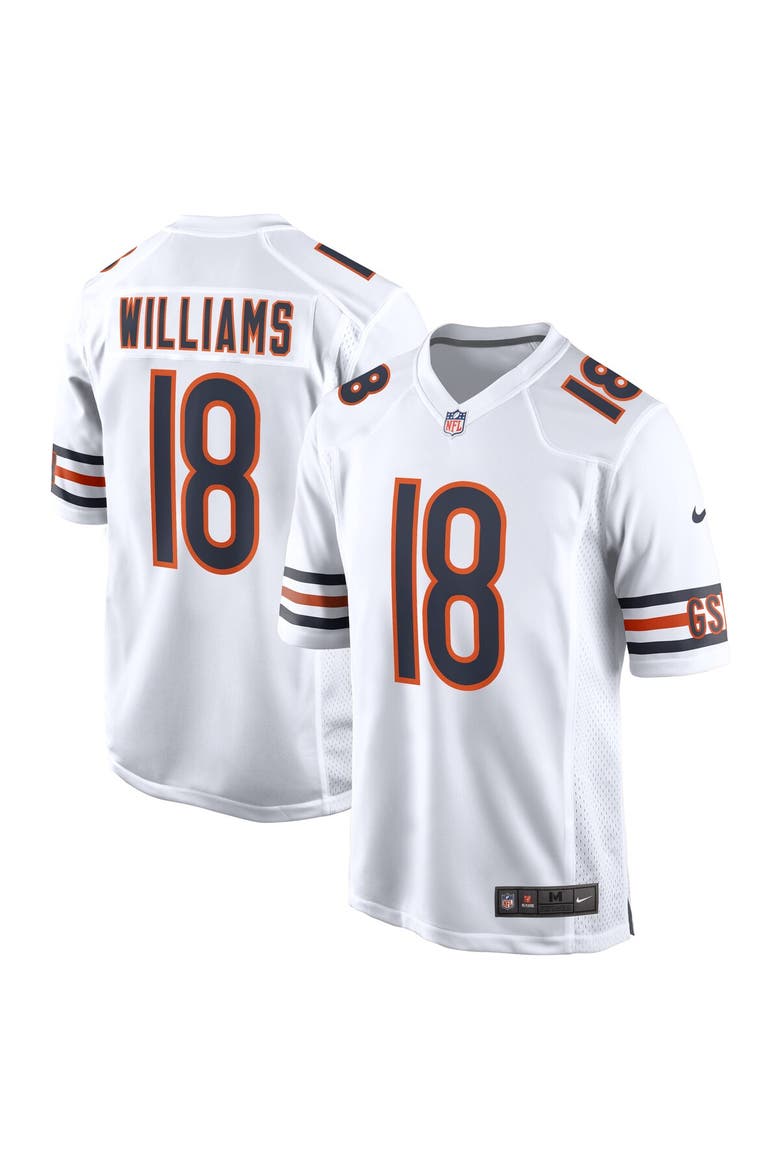 Men's Nike Caleb Williams White Chicago Bears First Round Pick Player Game Jersey, Main, color, White