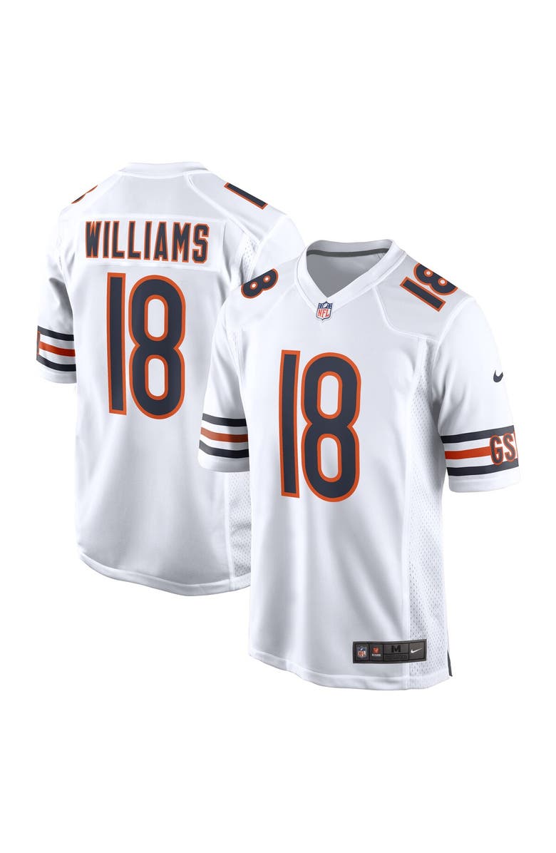 Nike Men's Nike Caleb Williams White Chicago Bears First Round Pick Player Game Jersey, Main, color, White