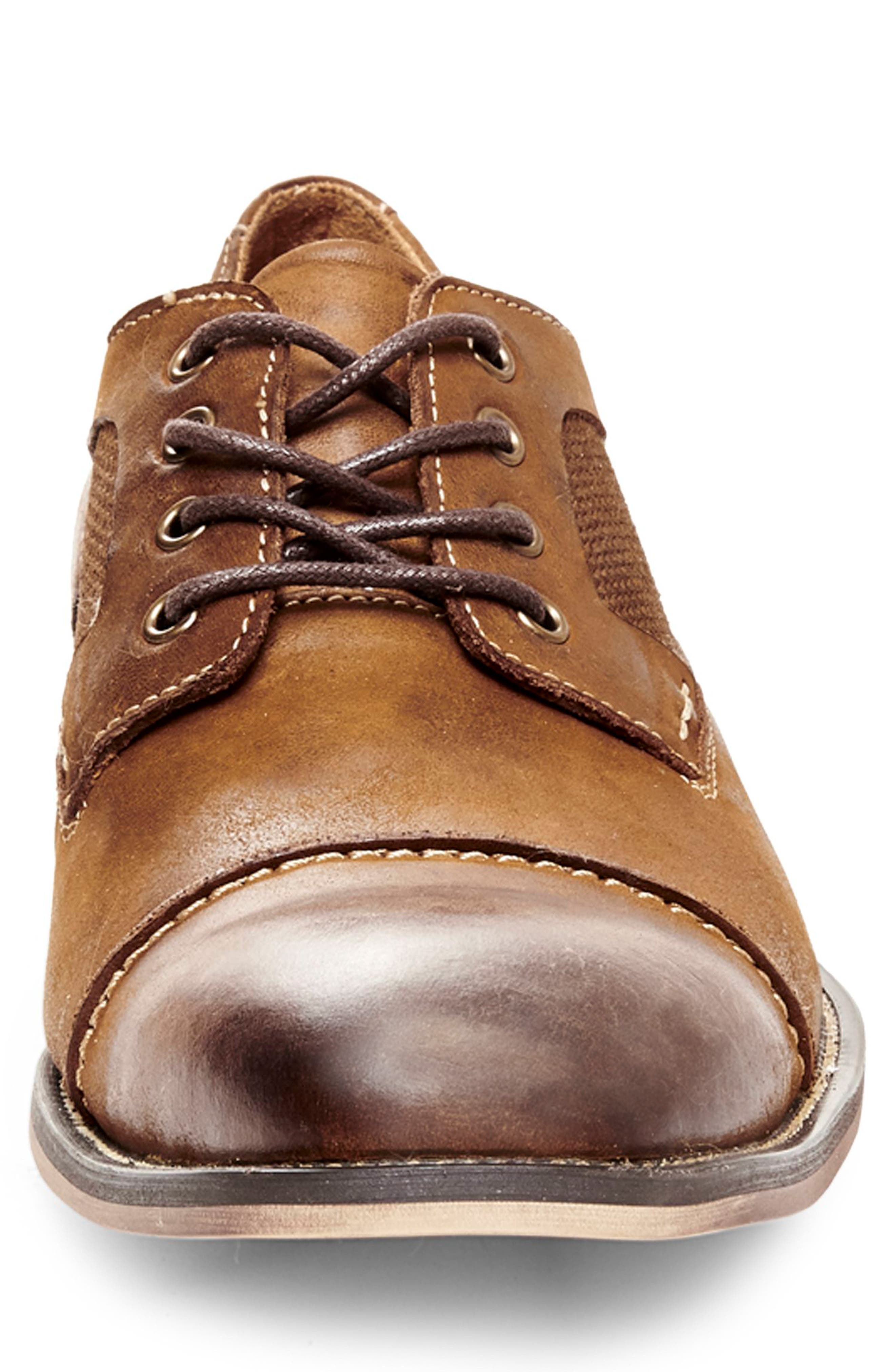 Jagwar Cap Toe Derby, Alternate, color, TAN LEATHER