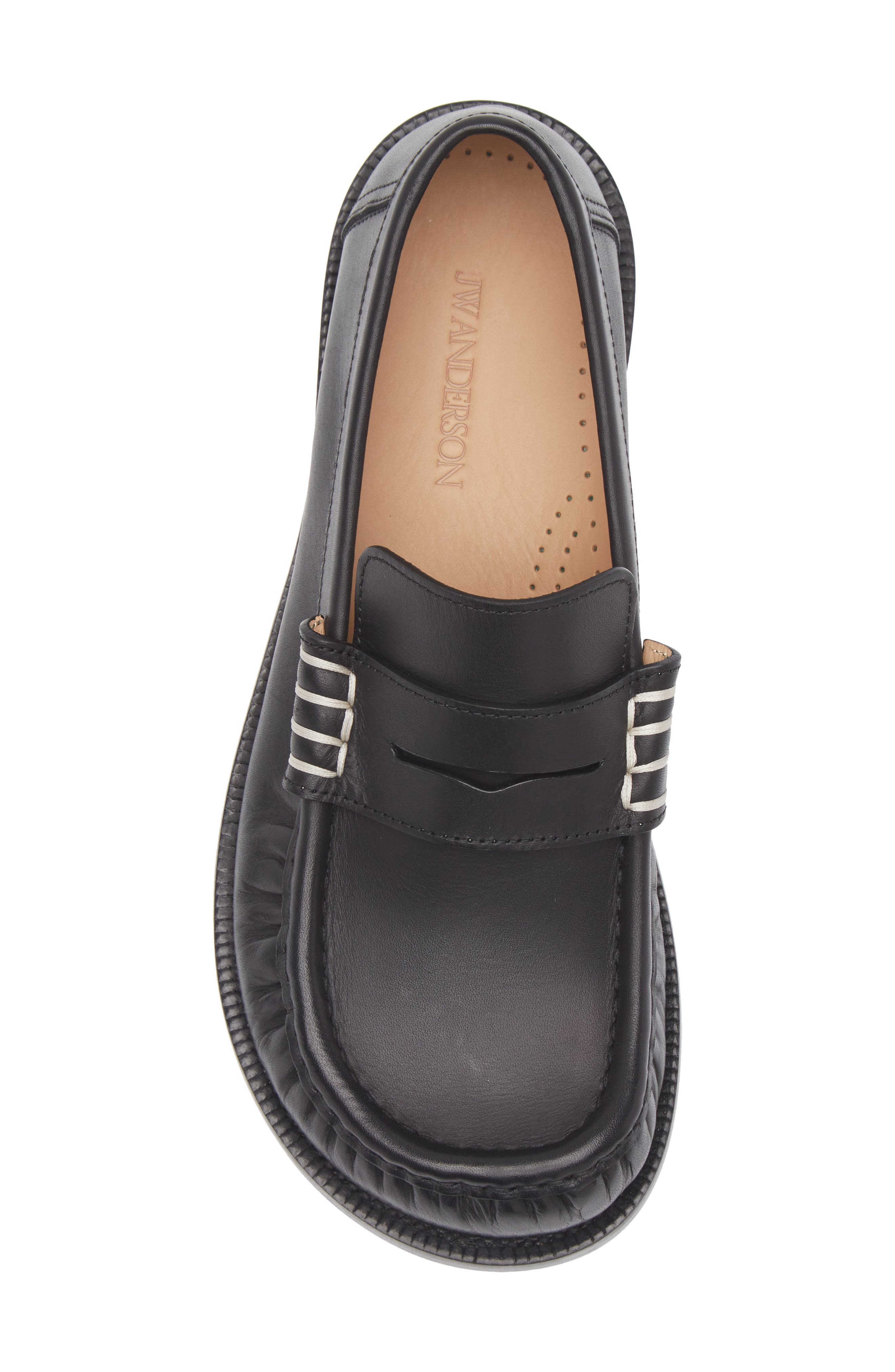 JW Anderson Penny Loafer, Alternate, color, Black 999