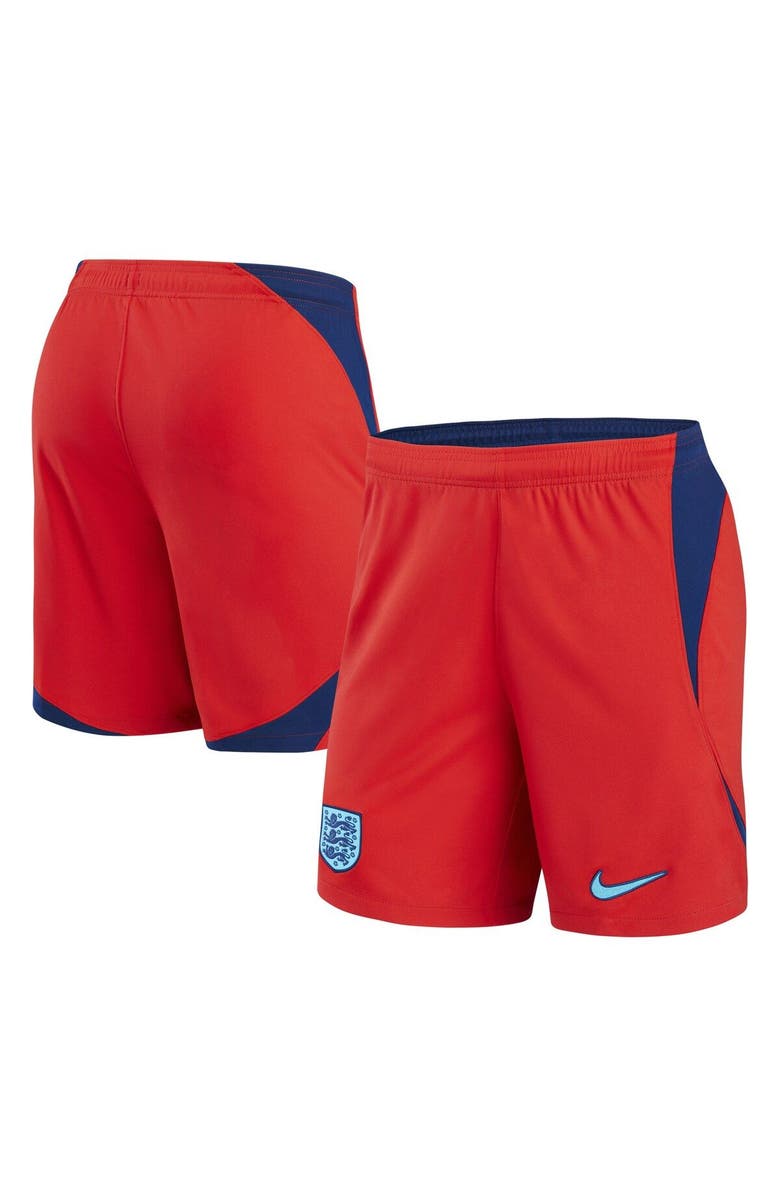 Nike Men's Nike Red England National Team Away Performance Stadium Shorts, Main, color, Red
