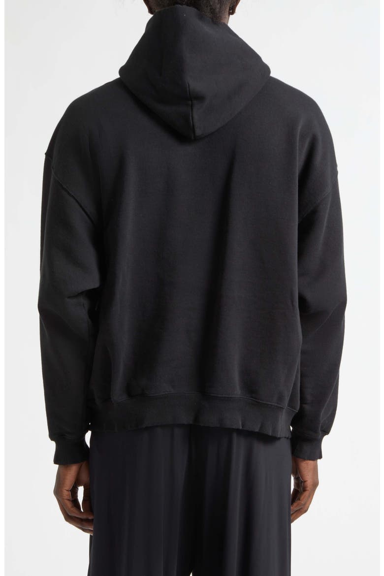 Paris Thunderstorm Medium Fit Dry Fleece Graphic Hoodie, Alternate, color, 1000 BLACK
