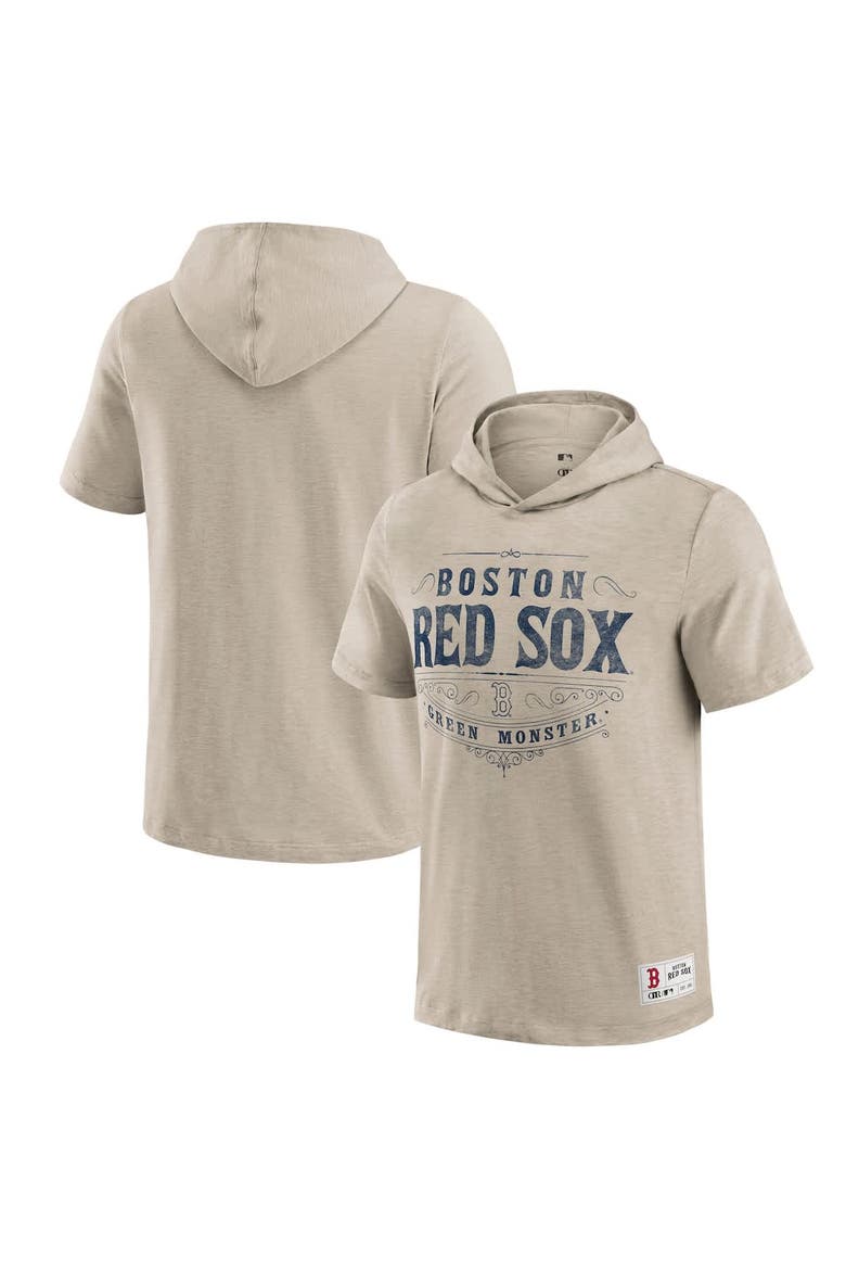 Men's Darius Rucker Collection by Fanatics  Tan Boston Red Sox Hooded T-Shirt, Alternate, color, Tan