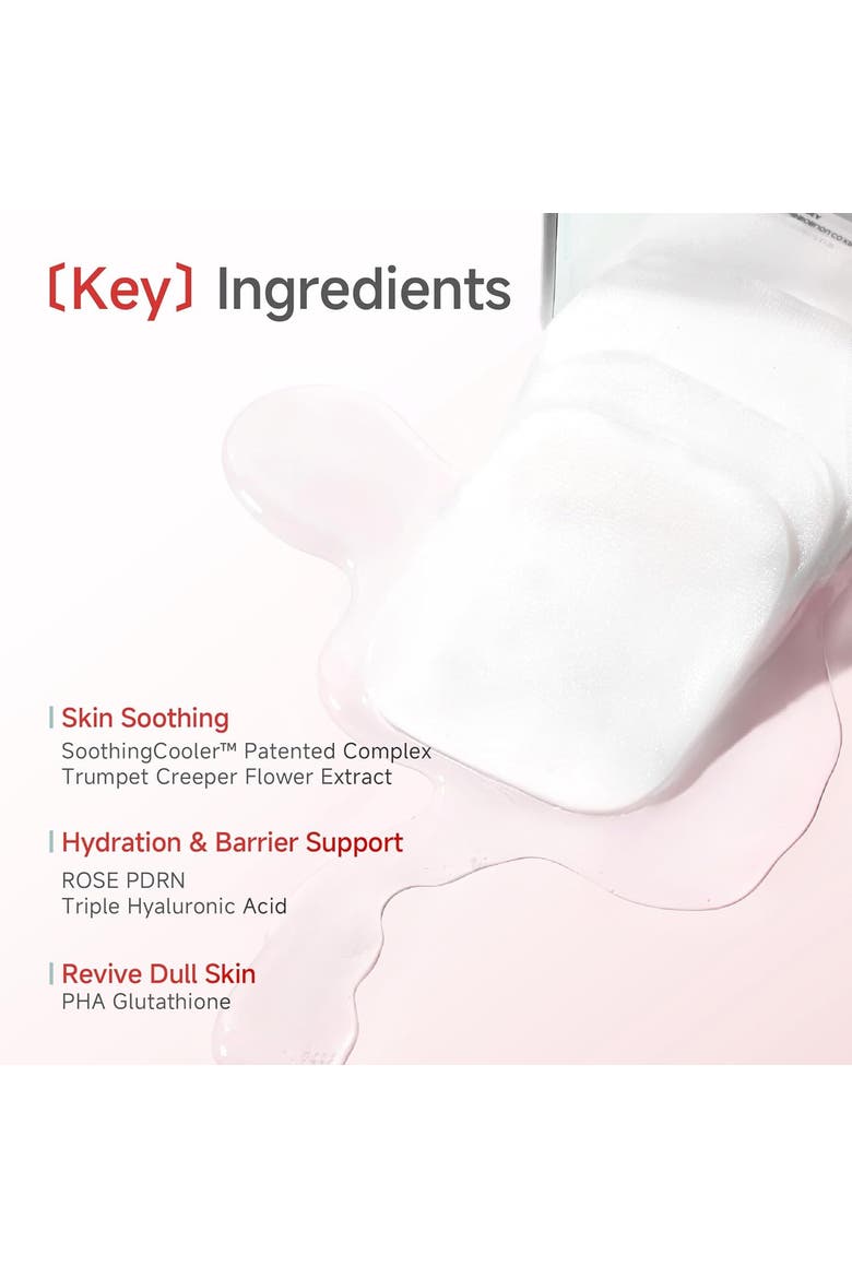 Toner Pads Korean & Exfoliating Face Pads, 60 Pads, Alternate, color, White