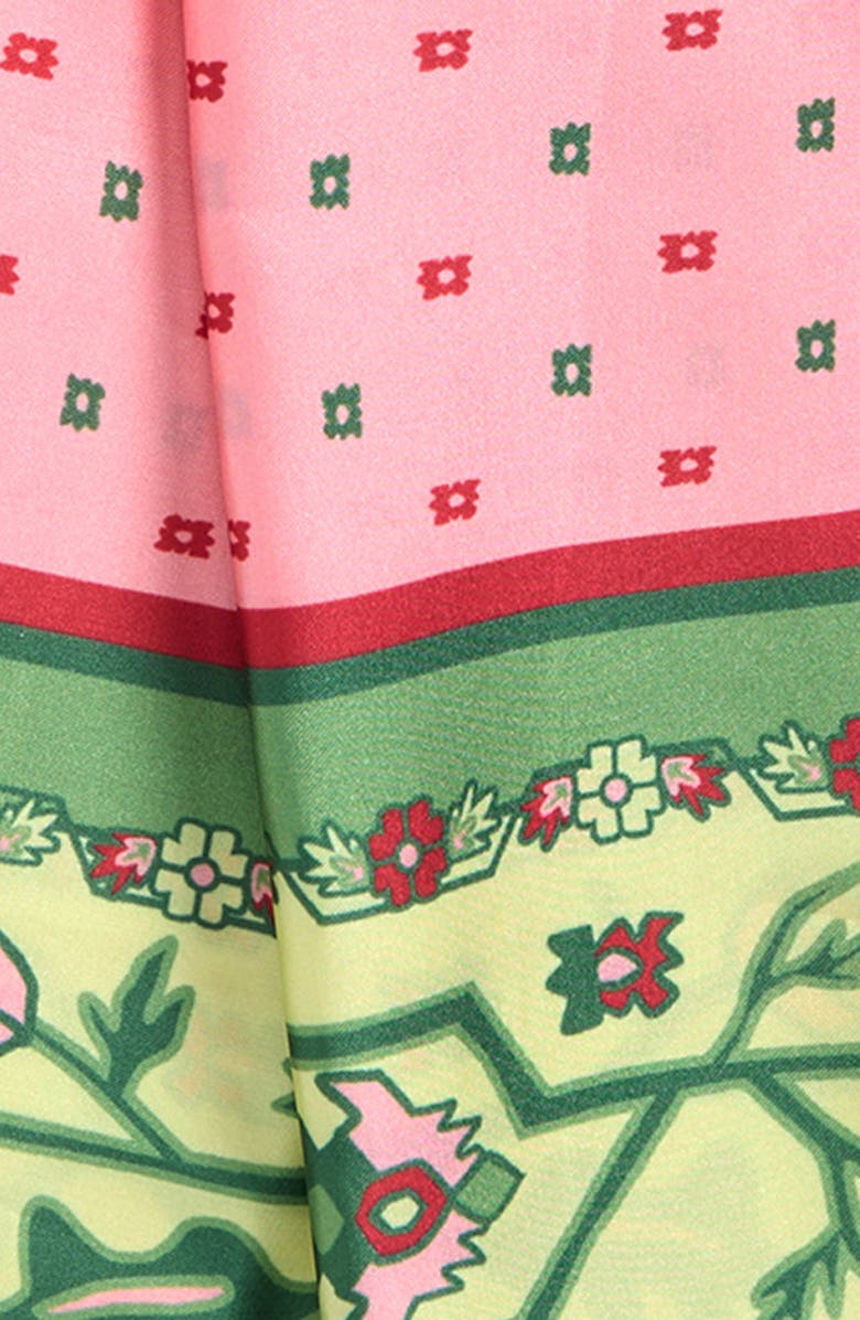 Treasure & Bond Assorted 2-Pack Satin Scarf, Alternate, color, Pink- Green Combo