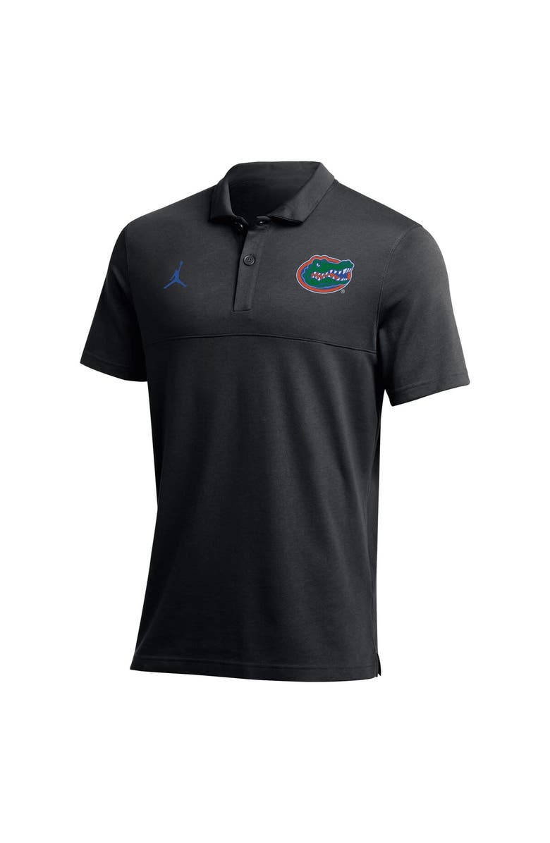 Jordan Brand Men's Jordan Brand Black Florida Gators 2022 Coaches Performance Polo, Alternate, color,