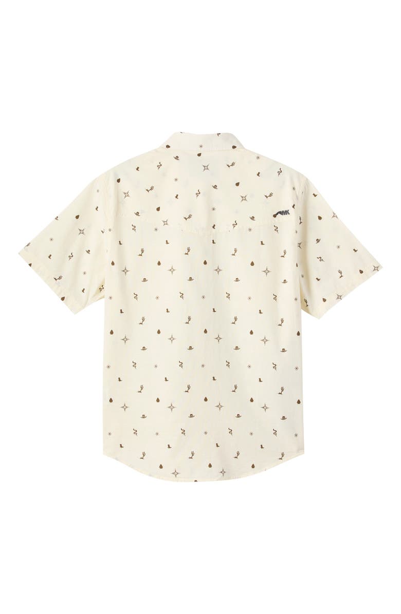 Mountain Khakis Rodeo Printed Short Sleeve Woven Shirt, Alternate, color, 