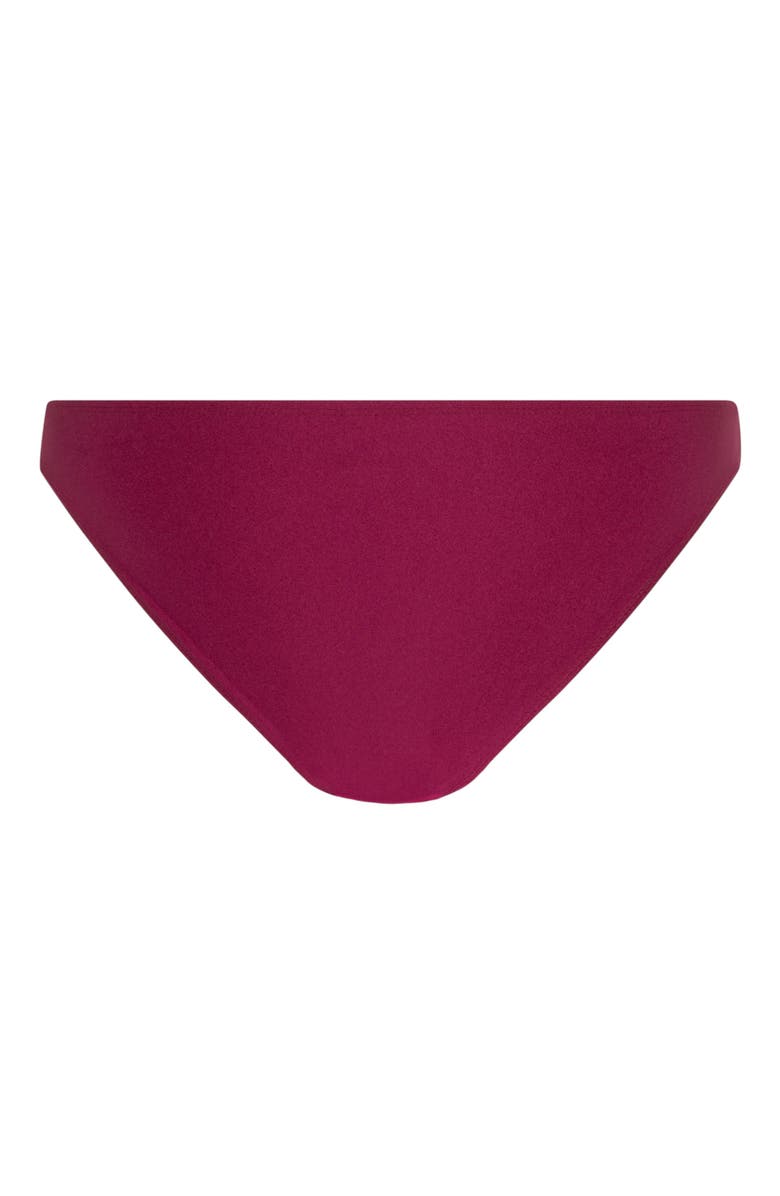 Hunkemöller Marrakech Rio Bikini Bottom, Alternate, color, Beaujolais