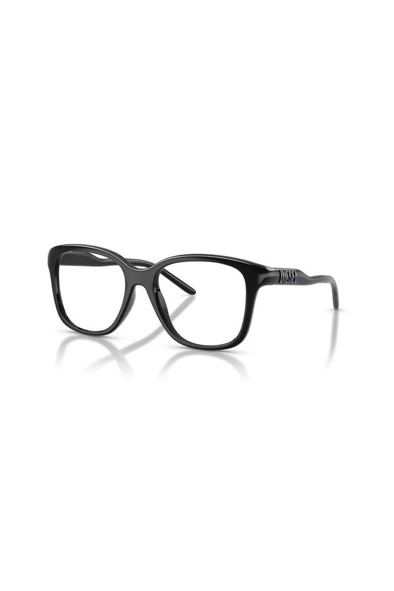 52mm Rectangle optical glasses, Main, color, Black