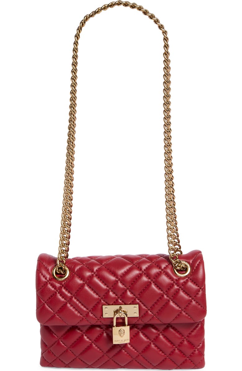 Kurt Geiger London Mini Brixton Bag, Main, color, Wine-Leather