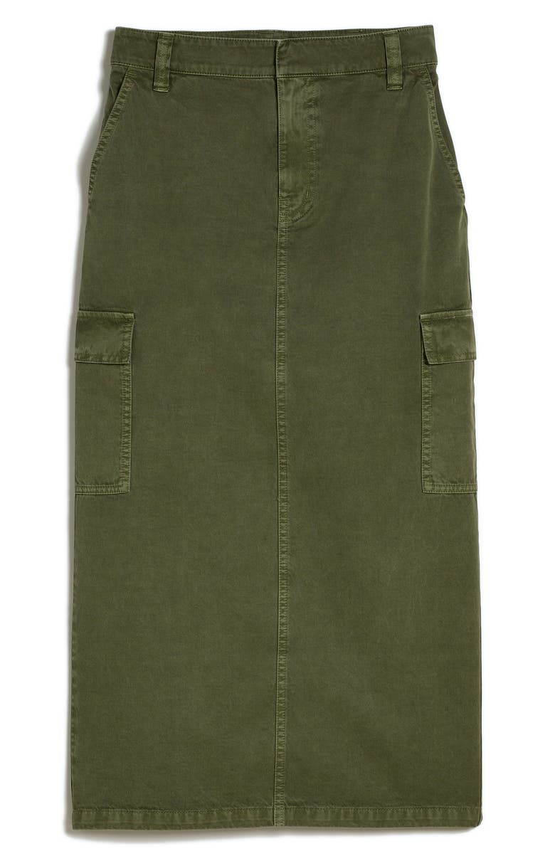 Madewell Cargo Midi Skirt, Alternate, color, 