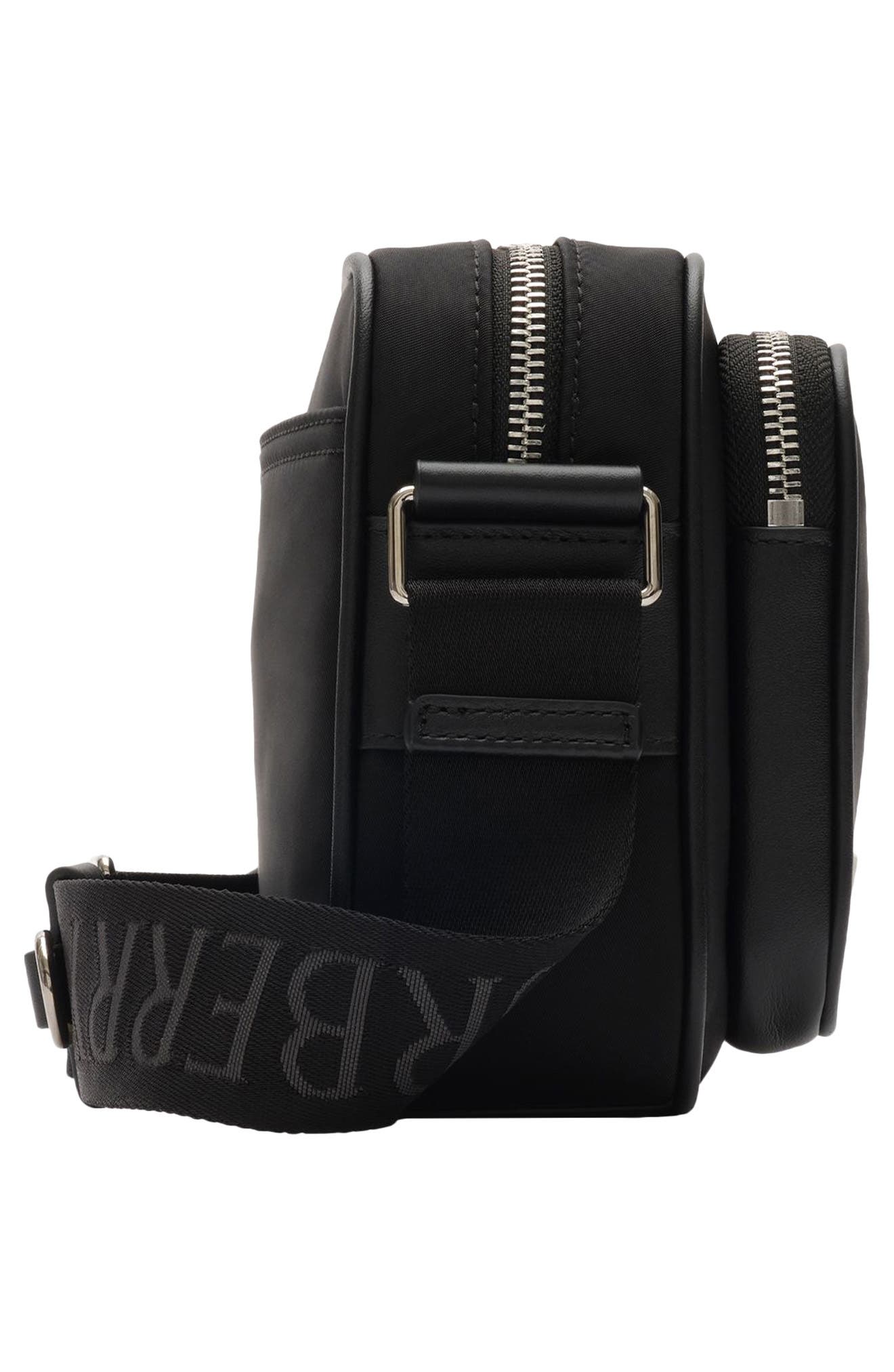 Burberry Paddy Crossbody Bag, Alternate, color, Black