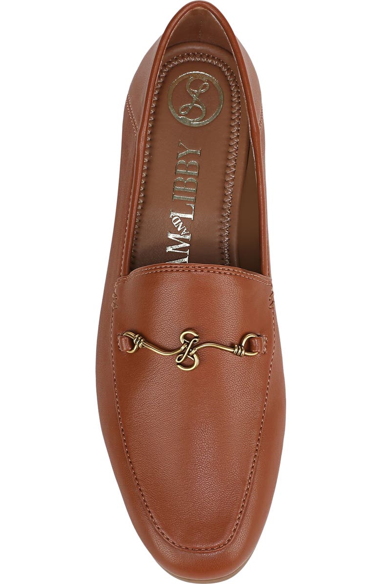 SAM & LIBBY Nadia Logo Bit Loafer, Alternate, color, Burnt Umber
