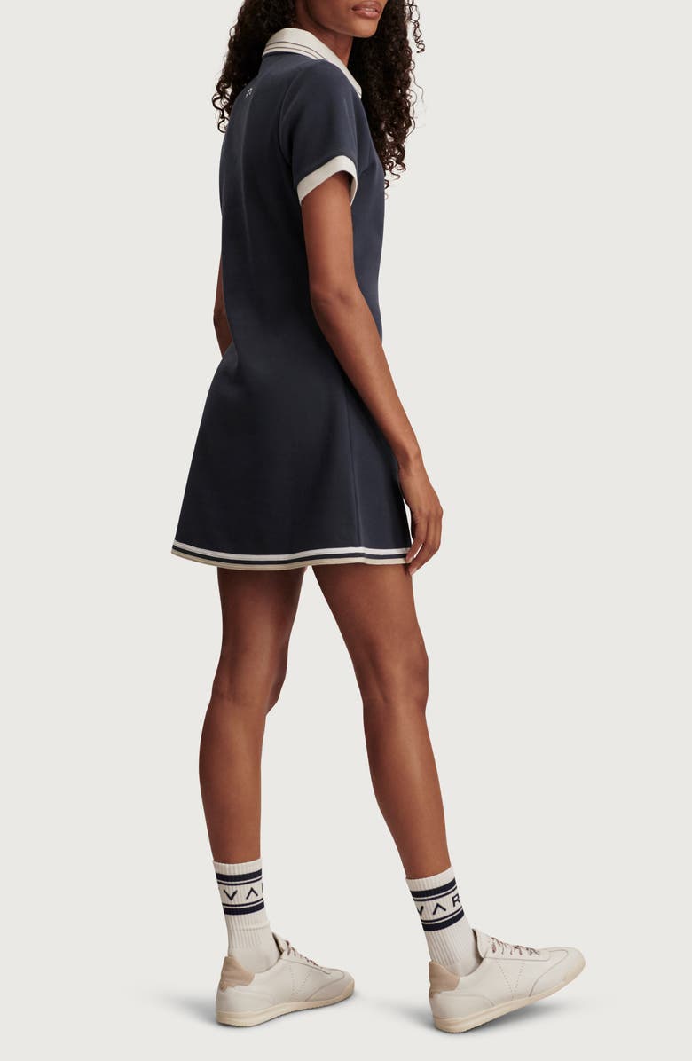 Varley Valentina Court Dress, Alternate, color, Blue Nights