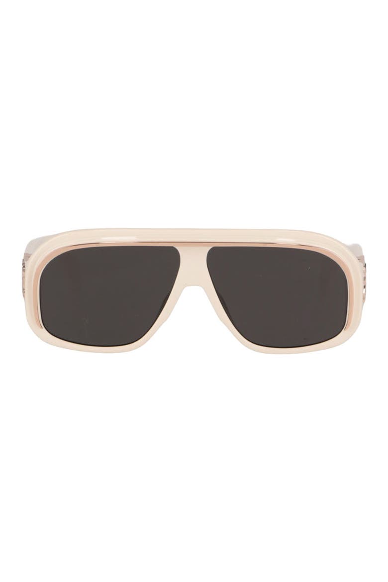Reedley Shield Sunglasses, Main, color, WHITE DARK GREY