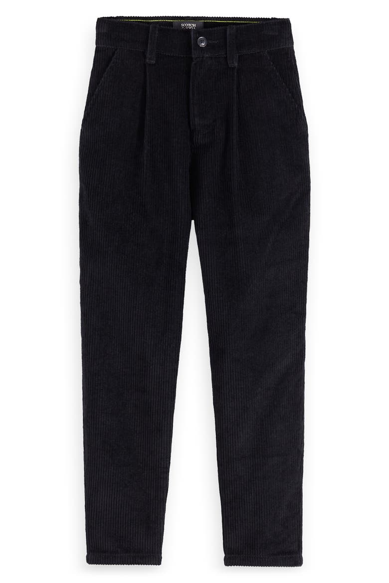 Kids' Corduroy Tapered Pants, Main, color, ANTHRACITE