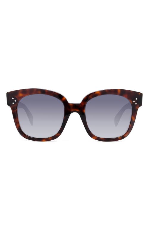 CELINE 54mm Square Sunglasses in Red Havan/Smoke  product
