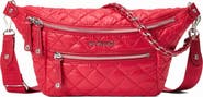 MZ Wallace Small Crosby Quilted Nylon Convertible Sling Bag