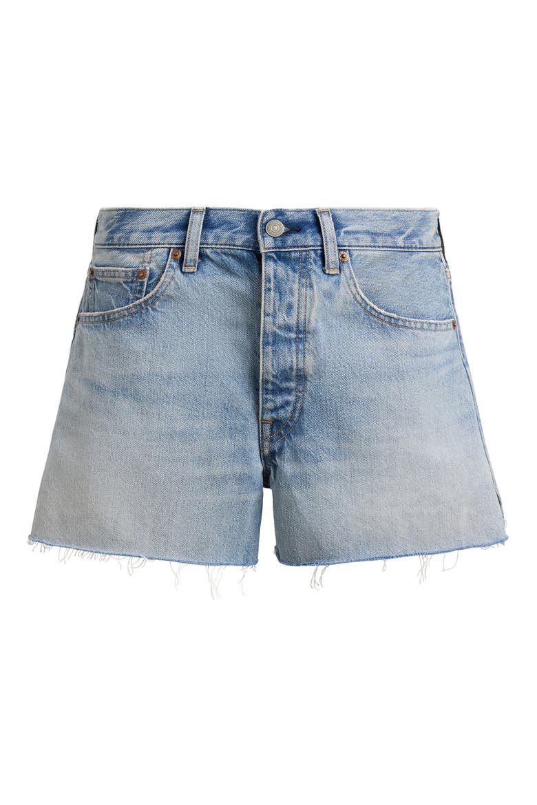 Cutoff Denim Shorts, Alternate, color, NAKINA WASH
