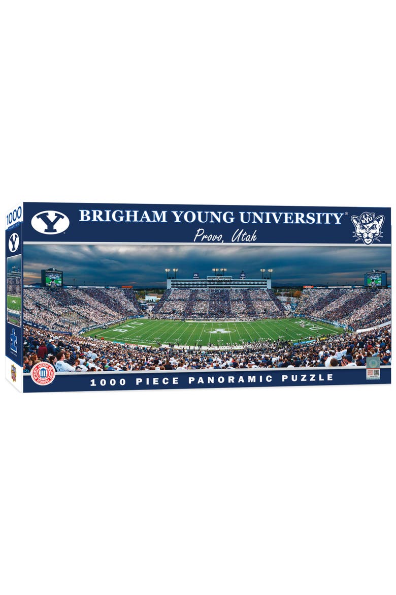 BYU Cougars 1000pc Panoramic Puzzle, Main, color, Multicolor