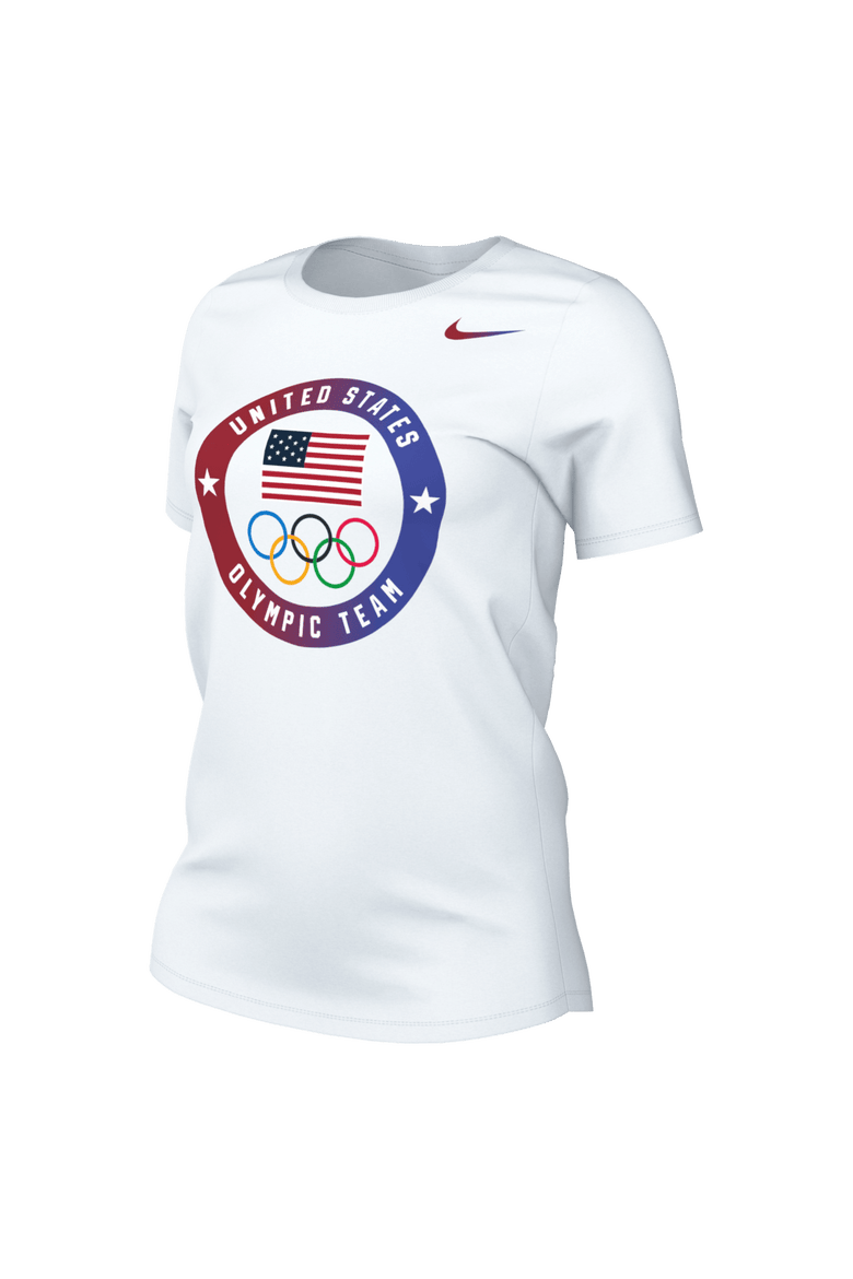 Women's Nike ACG  White Team USA Puck T-Shirt, Alternate, color, White