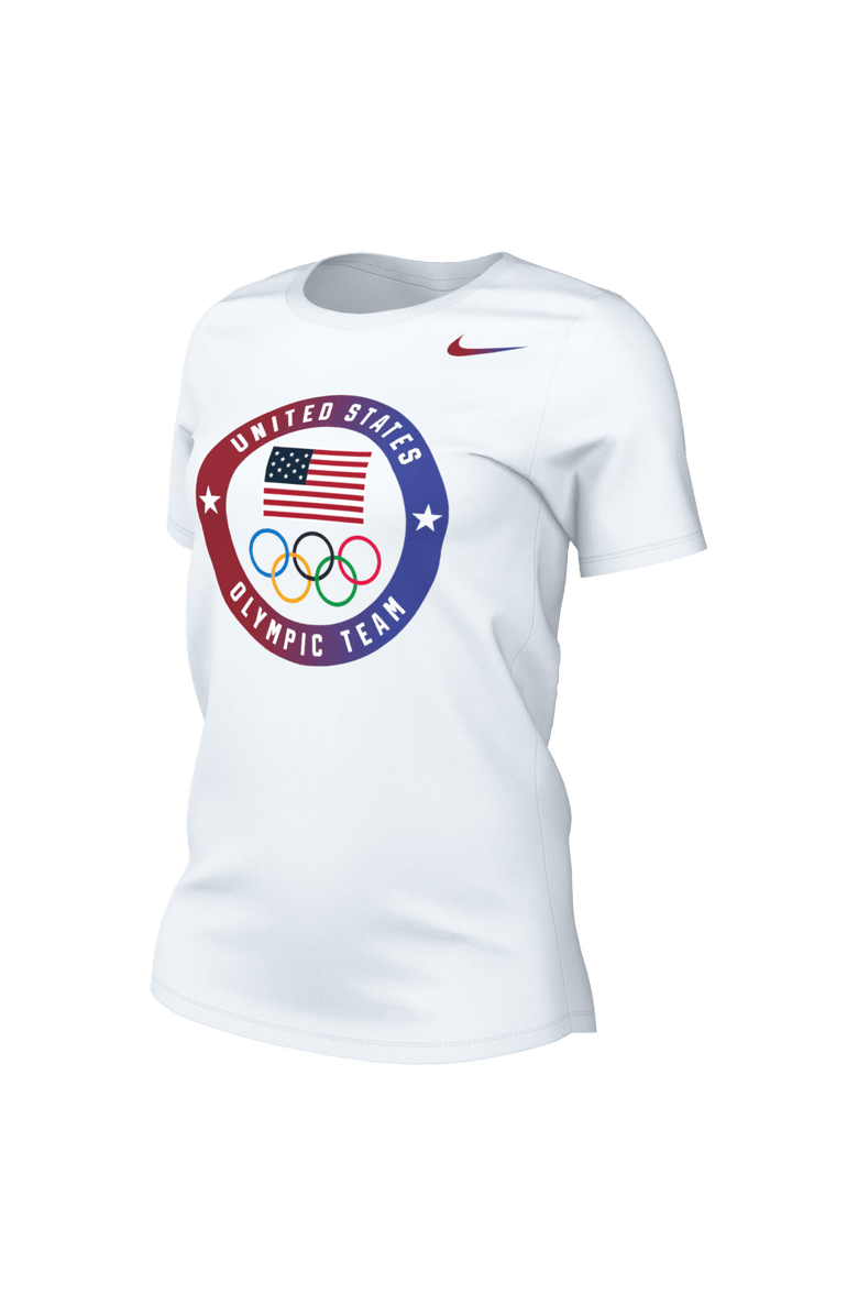 Nike Women's Nike ACG White Team USA Puck T-Shirt, Alternate, color, White