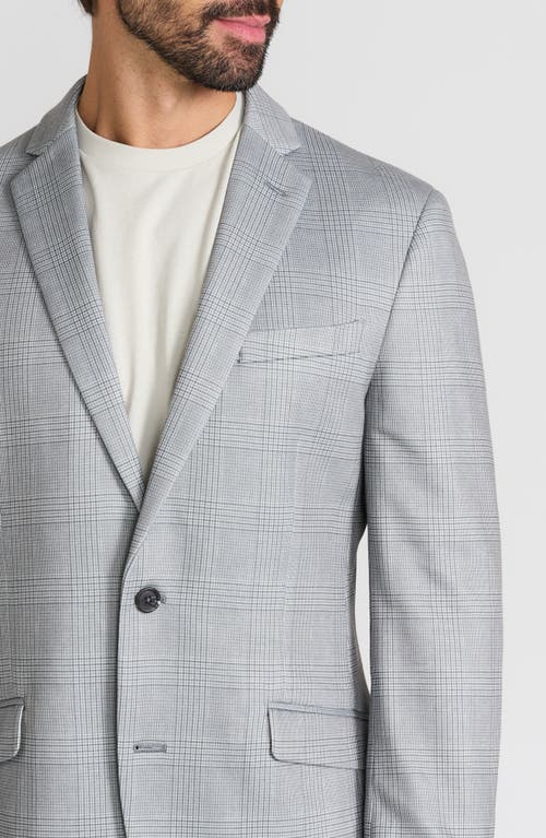 Savile Row Co Shoreditch Plaid Knit Blazer