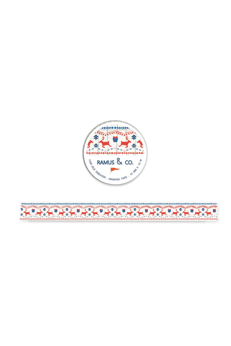 December Classics Winter Masking Tape - 3ct Rolls, Assorted, Alternate, color, Multi-Pack