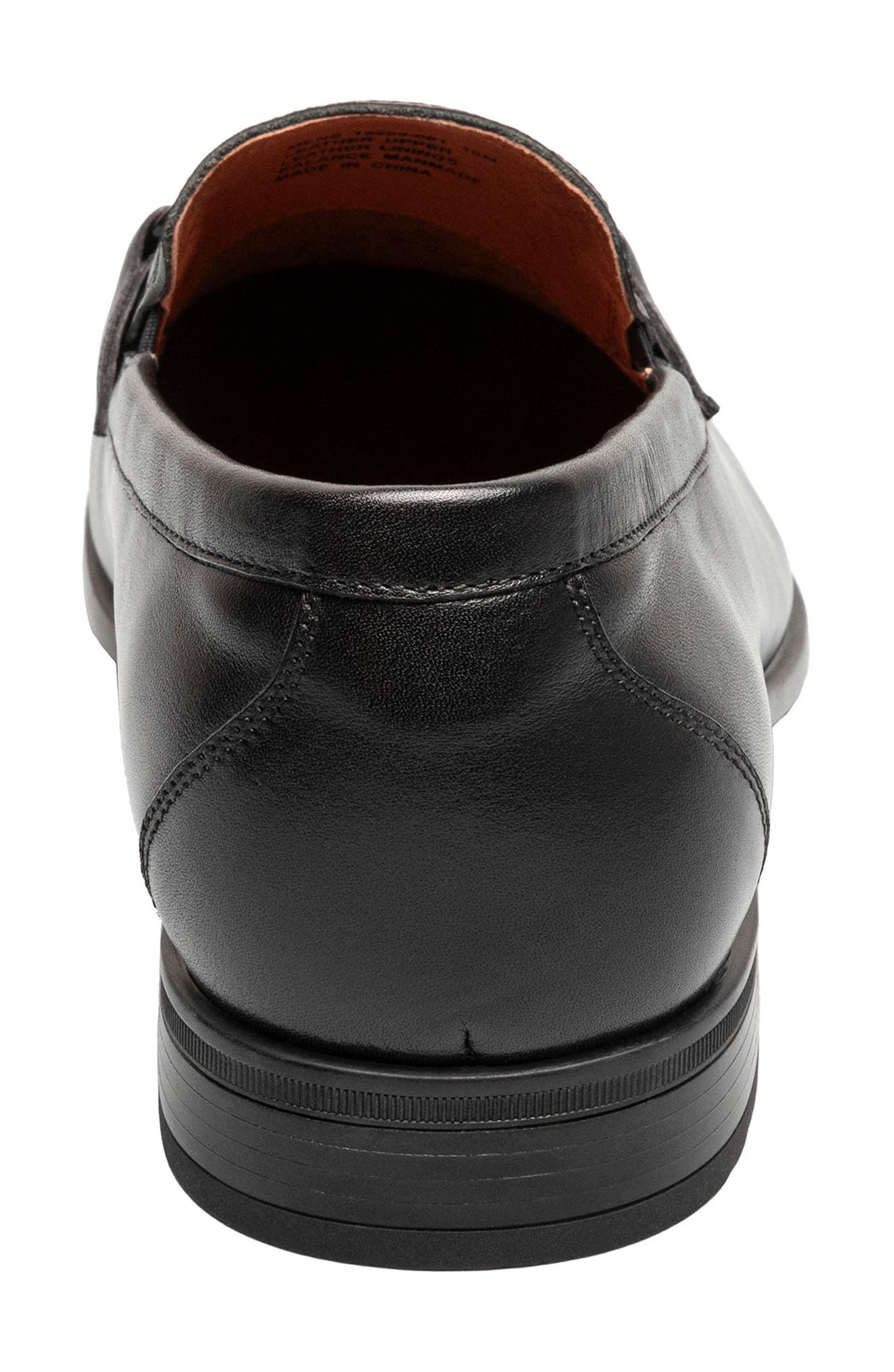 Florsheim Pregamo Moc Toe Bit Loafer, Alternate, color, Black