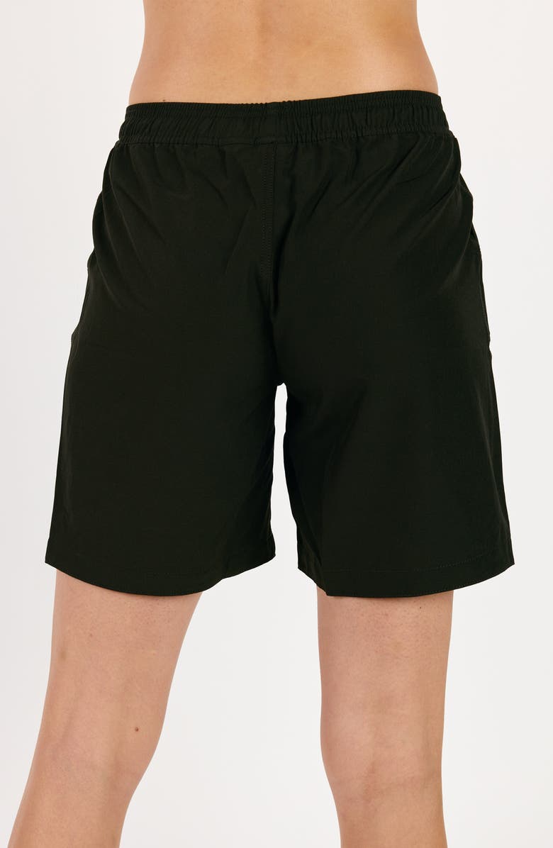 Calypsa 7" Board Shorts, Alternate, color, Black