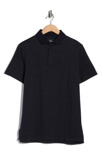 Rodd & Gunn Mount Riley Cotton Polo In Black