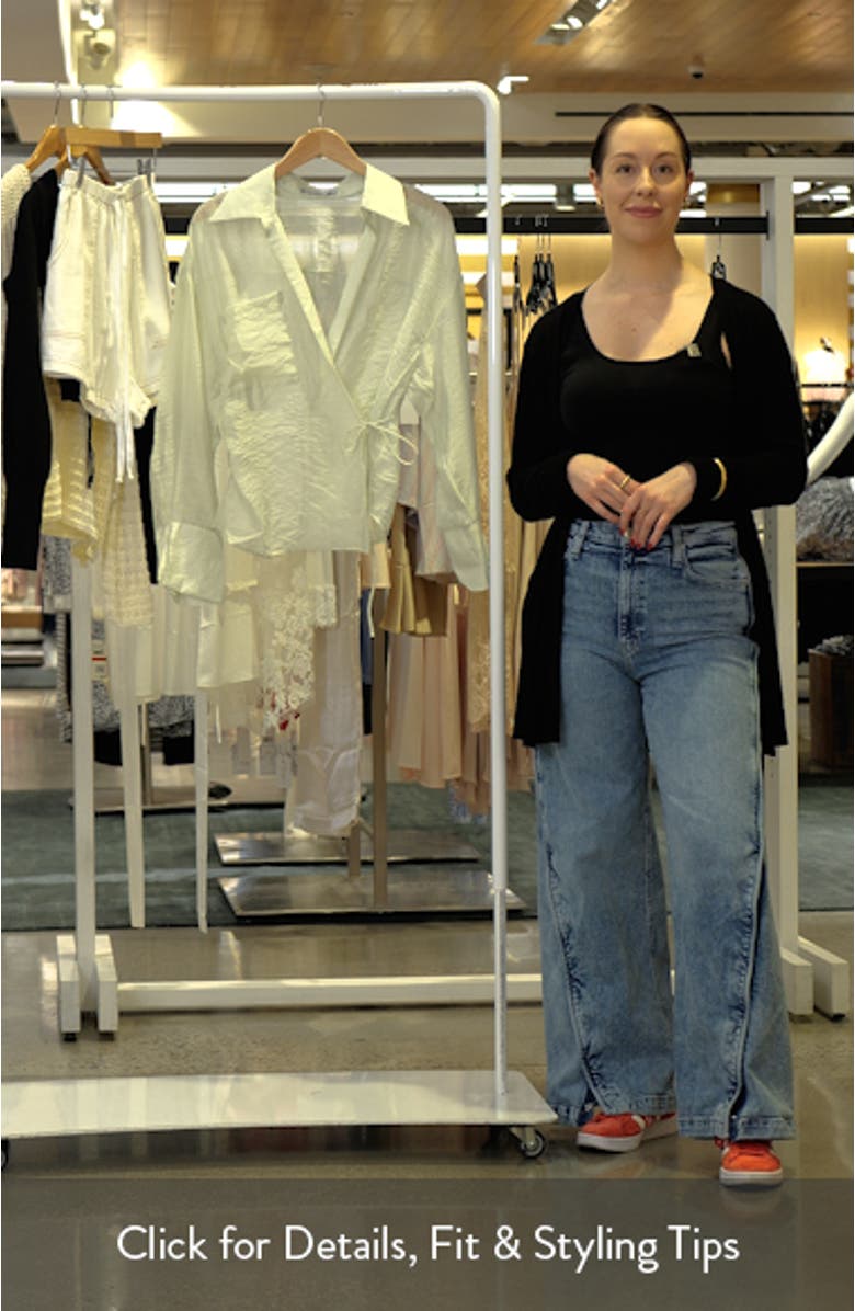 Side Tie Wrap Top, sales video thumbnail