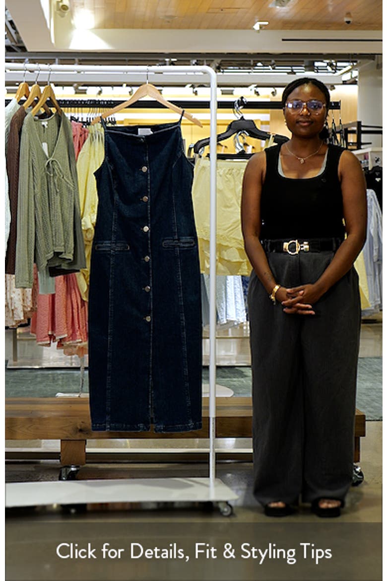 Sanitago Sleeveless Denim Dress video