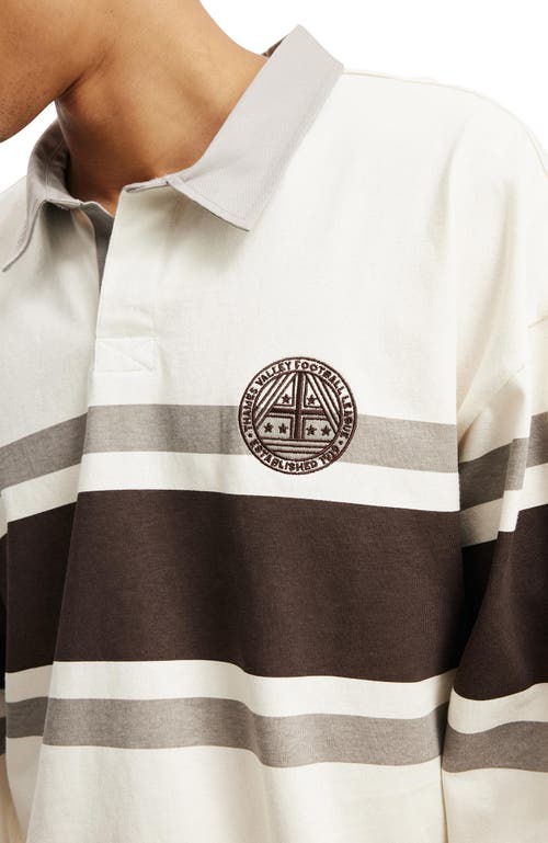 COTTON ON COTTON ON CROPPED FIT RUGBY POLO