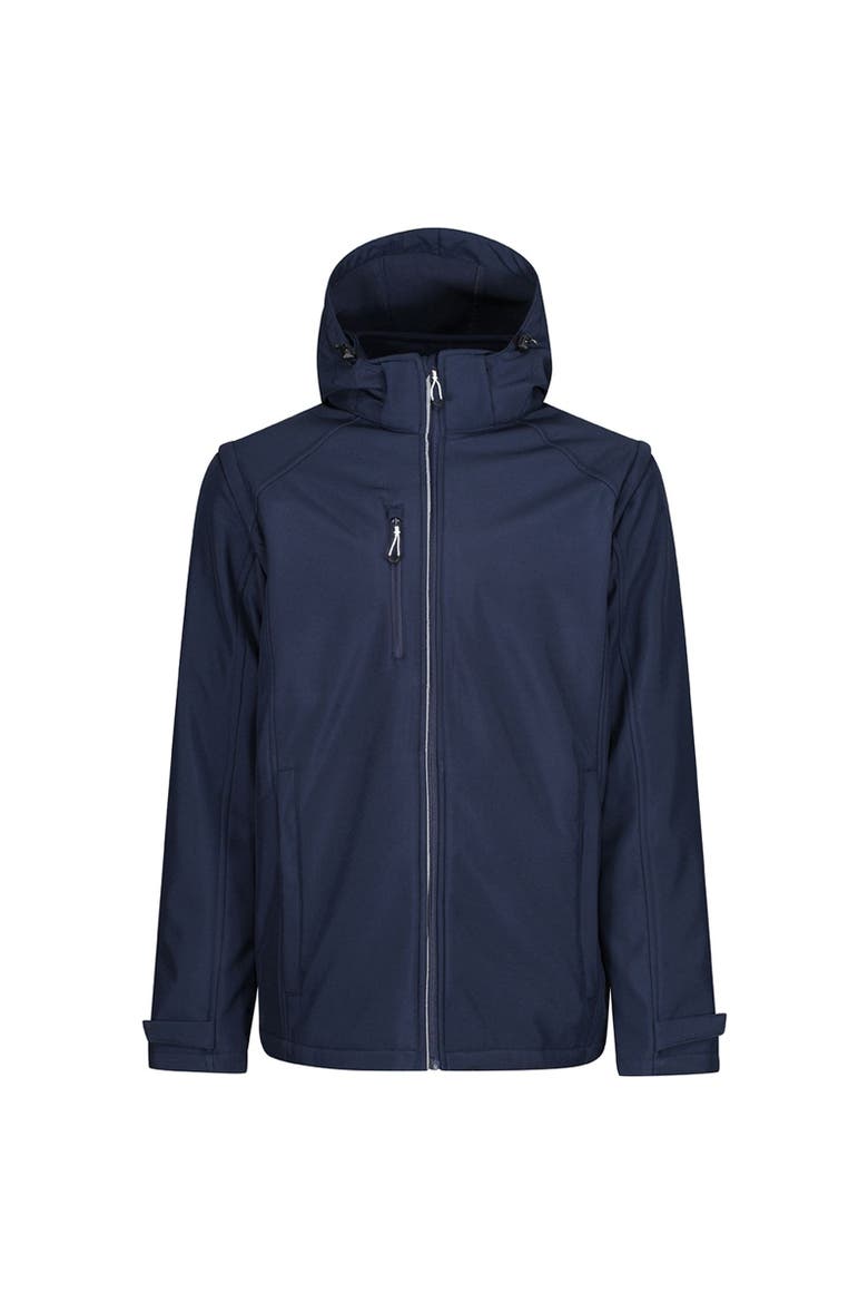 Erasmus 4 In 1 Soft Shell Jacket, Main, color, Navy